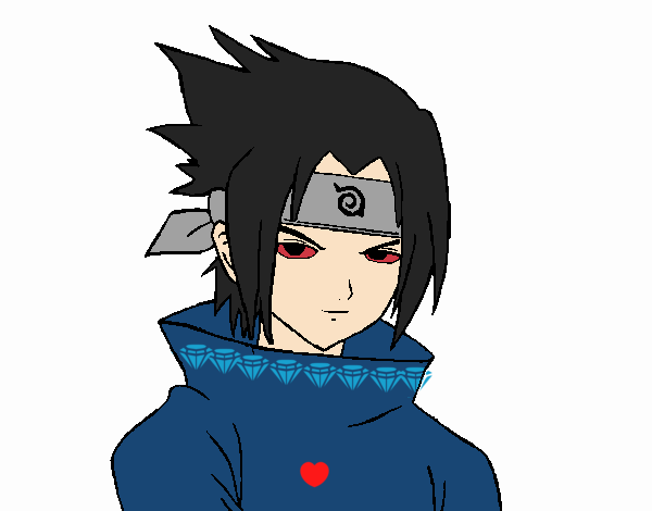 Sasuke enfadado