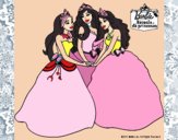 Barbie y sus amigas princesas