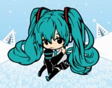 Miku Chibi vocaloid