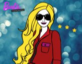 Barbie con gafas de sol