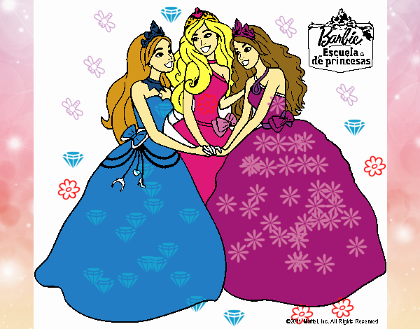 Barbie y sus amigas princesas