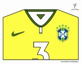 Camiseta del mundial de fútbol 2014 de Brasil