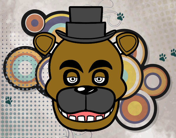 Cara de Freddy de Five Nights at Freddy's