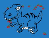 Dinosaurio velociraptor