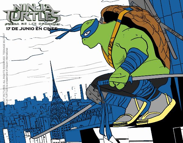 Leonardo de Ninja Turtles