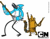 Mordecai y Rigby