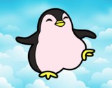 Pingüino bailando