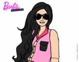 Barbie con gafas de sol