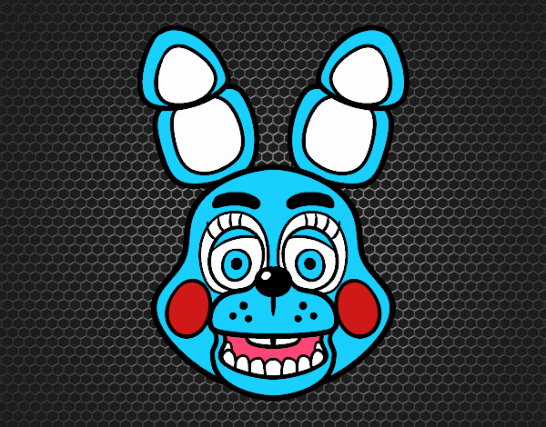 Cara de Toy Bonnie de Five Nights at Freddy's