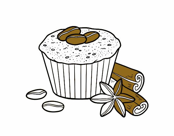 Cupcake de café