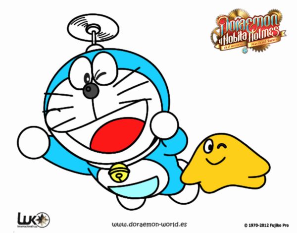 Doraemon volando