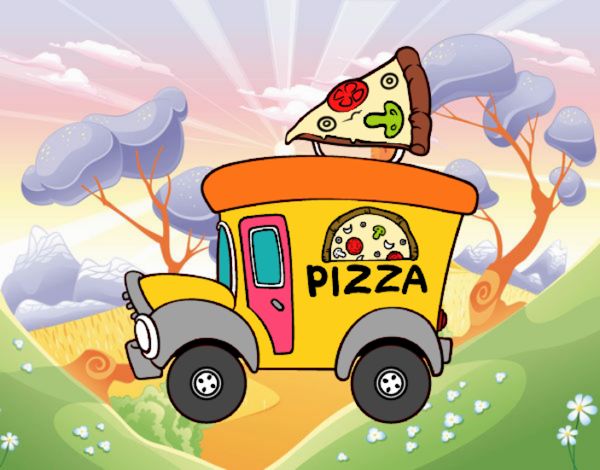 Food truck de pizza