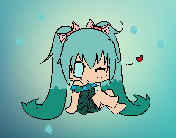 miku chibi