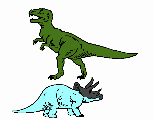 tyranosaurus vs triceratops