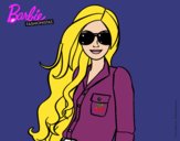 Barbie con gafas de sol