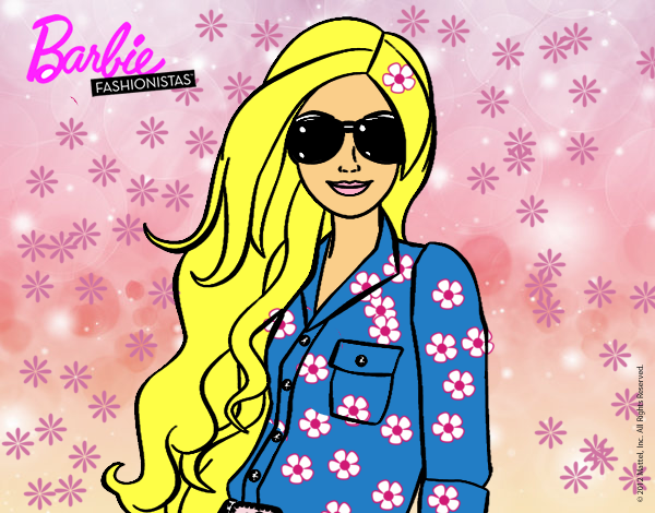 Barbie con gafas de sol