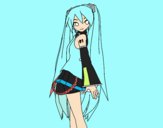 Hatsune Miku vocaloid