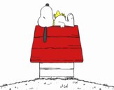 Snoopy durmiendo