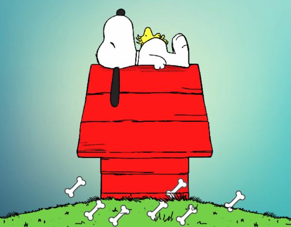 Snoopy durmiendo