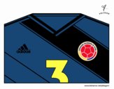 Camiseta del mundial de fútbol 2014 de Colombia