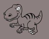 Dinosaurio velociraptor