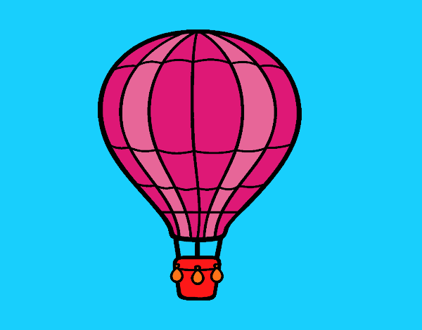 Un globo aerostático
