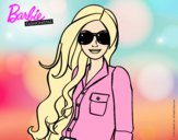 Barbie con gafas de sol