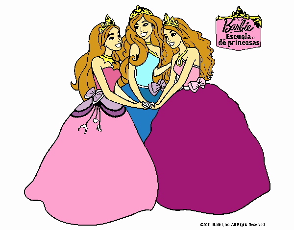 Barbie y sus amigas princesas