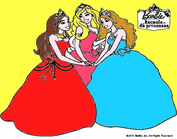 Barbie y sus amigas princesas