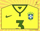 Camiseta del mundial de fútbol 2014 de Brasil