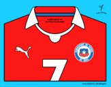 Camiseta del mundial de fútbol 2014 de Chile