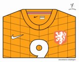 Camiseta del mundial de fútbol 2014 de Holanda