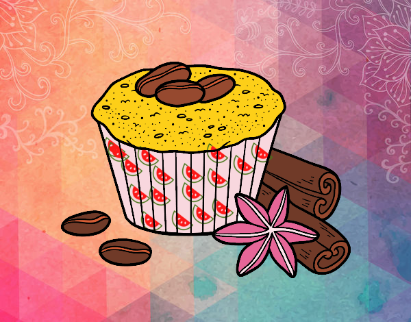 Cupcake de café