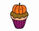 Halloween cupcake