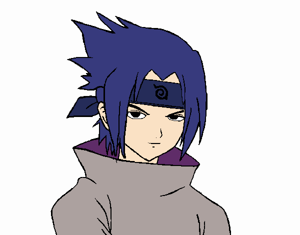 Sasuke enfadado