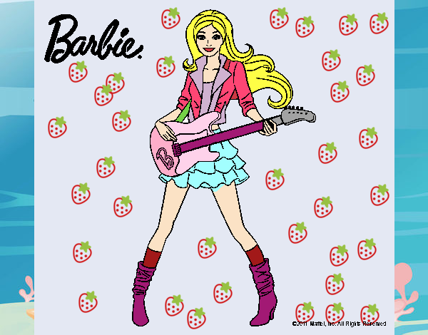 Barbie guitarrista