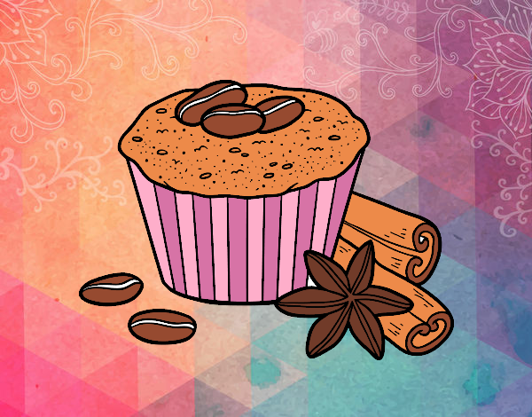 Cupcake de café