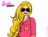 Barbie con gafas de sol