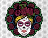 Calavera mejicana femenina