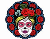 Calavera mejicana femenina