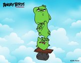 Cerdos verdes de Angry Birds