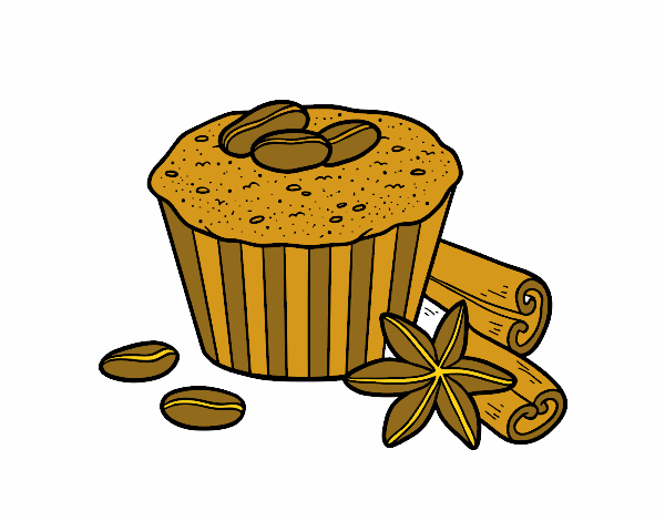 Cupcake de café