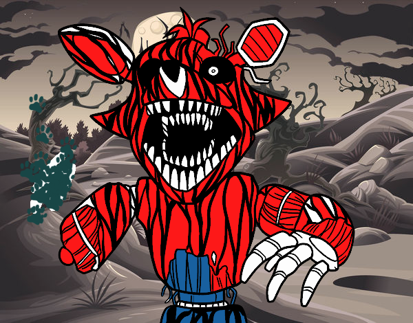 Foxy terrorífico de Five Nights at Freddy's