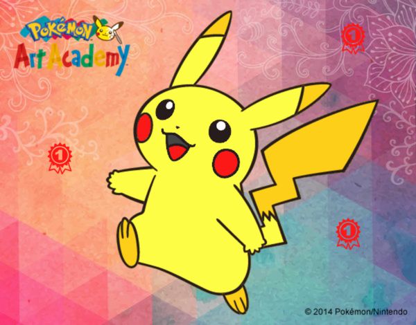 Pikachu en Pokémon Art Academy