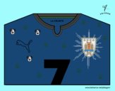 Camiseta del mundial de fútbol 2014 de Uruguay