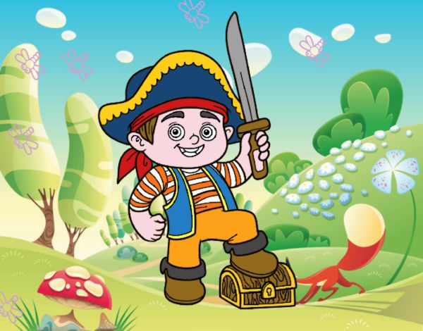 Un niño pirata