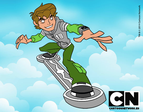 Ben 10 skateboard