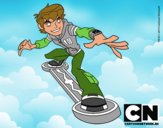 Ben 10 skateboard