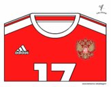 Camiseta del mundial de fútbol 2014 de Rusia