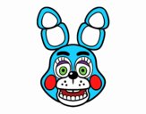 Cara de Toy Bonnie de Five Nights at Freddy's